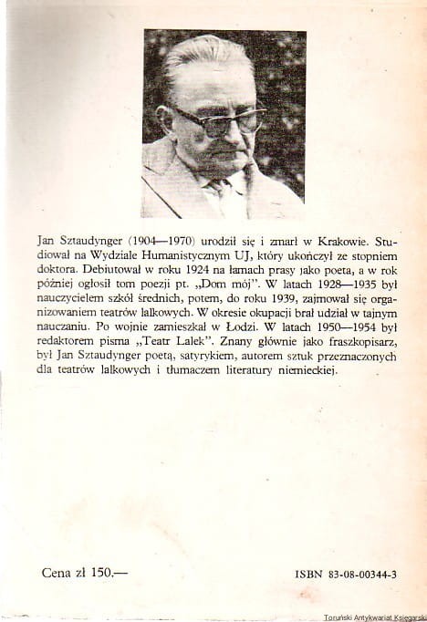 Piórka / Jan Sztaudynger Toruński Antykwariat Księgarski