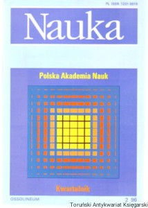 Nauka Kwartalnik Polska Akademia Nauk Nr 2 1996