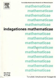 Indagationes mathematicae New Series Volume 20 No. 3, 2009