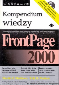 Kompendium wiedzy : Front Page 2000 / Martin S. Matthews, Erik B. Poulsen 