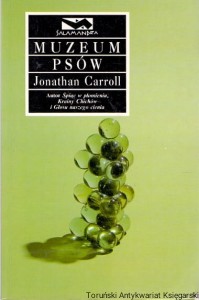 Muzeum psów / Jonathan Carroll (1997, pieczątki na stronie tytułowej)