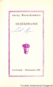 Oczekiwanie / Jerzy Broszkiewicz (1978)