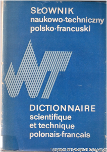 Słownik naukowo-techniczny polsko-francuski 1983