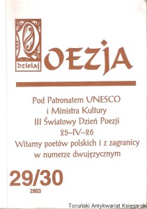 Poezja : dzisiaj 