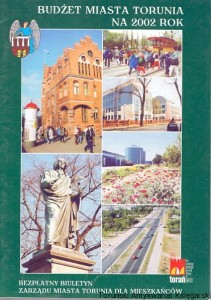 Budżet Miasta Torunia na 2002 rok / Praca zbiorowa 