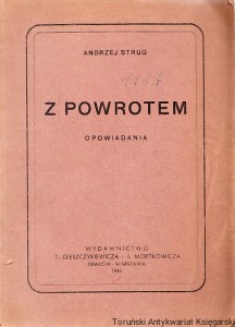 Z powrotem : opowiadania / Andrzej Strug