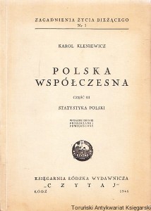 Polska współczesna Część III : statystyka Polski / Karol Kleniewicz