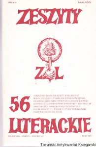 Zeszyty literackie 56 : kwartalnik jesień 1996