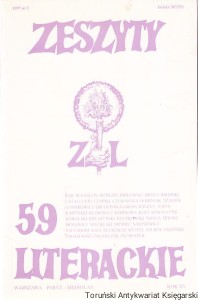 Zeszyty literackie 59 : kwartalnik lato 1997