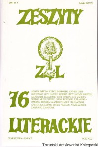 Zeszyty literackie 76 : kwartalnik jesień 2001
