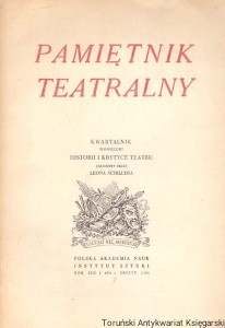 Pamiętnik teatralny Rok XXIII zeszyt 2 (90) / Praca zbiorowa 