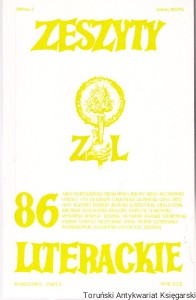 Zeszyty literackie 86 : kwartalnik wiosna 2004