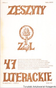 Zeszyty literackie 47 : kwartalnik lato 1994
