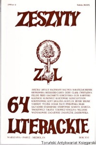 Zeszyty literackie 64 : kwartalnik jesień 1998