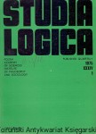 Studia Logica 1975 XXXIV 1 / Praca zbiorowa 