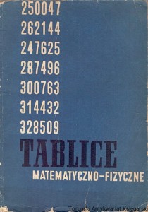 Tablice matematyczno-fizyczne / Wanda Żmigrodzka, Zbigniew Grykałowski (oprac.) 