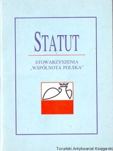 Statut Stowarzyszenia "Wspólnota Polska" / Brak autora 