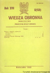 Wiedza Obronna Rok XVII 6(159) / Praca zbiorowa 