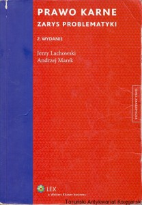Prawo karne zarys problematyki / Jerzy Lachowski, Andrzej Marek