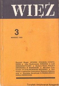 Więź 3 marzec 1989 / Praca zbiorowa 