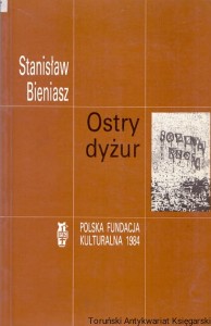 Ostry dyżur : Opowiadania / Stanisław Bieniasz 