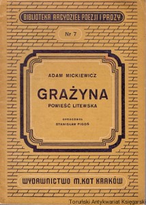 Grażyna : Powieść Litewska / Adam Mickiewicz 