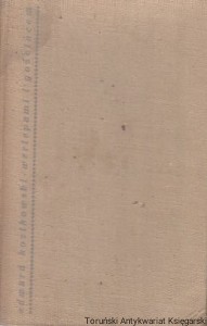 Wertepami i gościńcem : Wiersze wybrane 1921-1951 / Edward Kozikowski