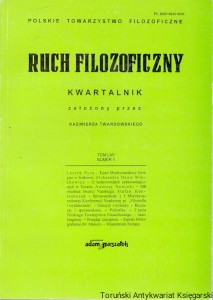 Ruch filozoficzny Tom LVII numer 1 / Praca zbiorowa 