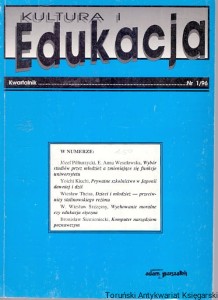 Kultura i edukacja kwartalnik nr 1/96 / Praca zbiorowa 