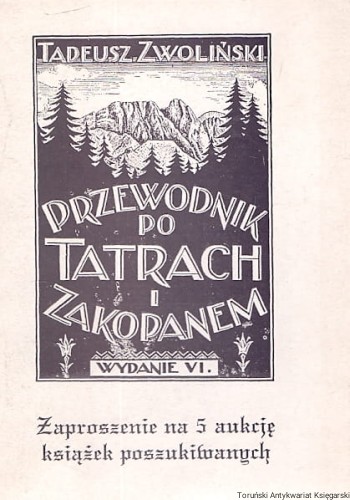 przewodnik po tatrach KSIĘGARNIA ANTYKWARNIA.jpg