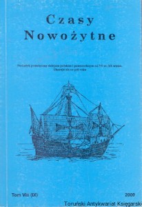 Czasy Nowożytne Tom VIII 2000 / Praca zbiorowa 