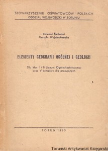 Elementy geografii ogólnej i geologii / Edward Świtalski, Urszula Wojciechowska 