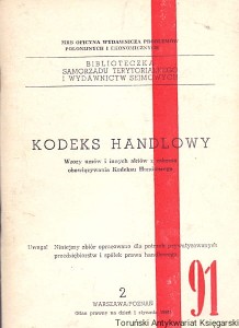 Kodeks handlowy / Praca zbiorowa 