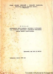 Wykaz podstawowych aktów prawnych, instrukcji i wytycznych oraz literatury technicznej i publikacji dotyczących ochrony budowli przed korozją / M. Meller