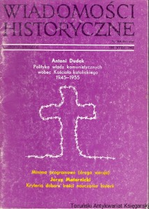 Wiadomości historyczne listopad-grudzień 199 (XXXV) 1992 / Praca zbiorowa