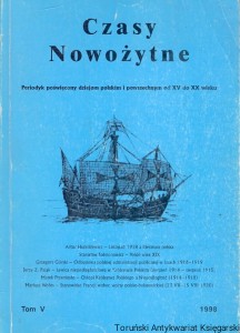Czasy Nowożytne Tom V 1998 / Praca zbiorowa