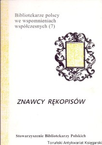 Znawcy rękopisów / Praca zbiorowa 