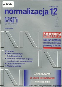 Normalizacja 12/2006 / Praca zbiorowa 