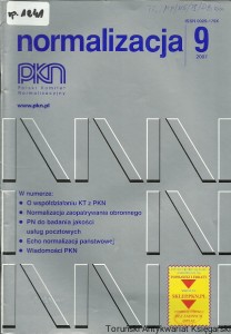 Normalizacja 9/2007 / Praca zbiorowa 