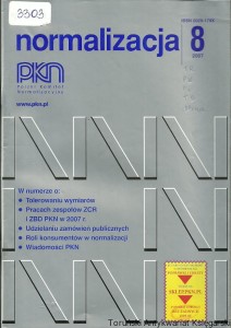 Normalizacja 8/2007 / Praca zbiorowa 