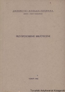 Przysposobienie biblioteczne / Praca zbiorowa 