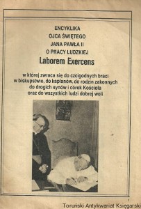 Encyklika Ojca Świętego Jana Pawła II o pracy ludzkiej Laborem Exercens / Praca zbiorowa