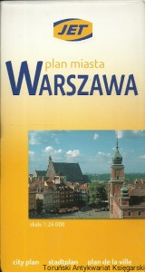 Plan miasta Warszawa / Brak autora