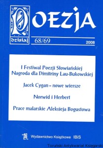 Poezja dzisiaj 68/69 2008 / Praca zbiorowa