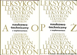 Leksykon naukowo-techniczny z suplementem A-O, P-Ż / Praca zbiorowa 