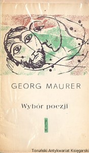 Wybór poezji / Georg Maurer 