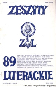 Zeszyty Literackie 89 2005 nr 1 Rok XXIII / Praca zbiorowa 