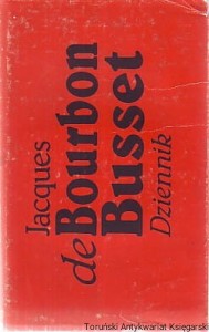 Dziennik 1964-1984 / Jacques de Bourbon Busset (Dedykacja na stronie tytułowej)