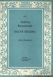 Salve Regina : Chór chłopięcy / Andrzej Krzanowski 