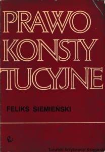 Prawo konstytucyjne / Feliks Siemieński